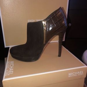 Brown MK heels
